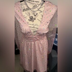 Short Pink Prom Dress Size 2X NWT